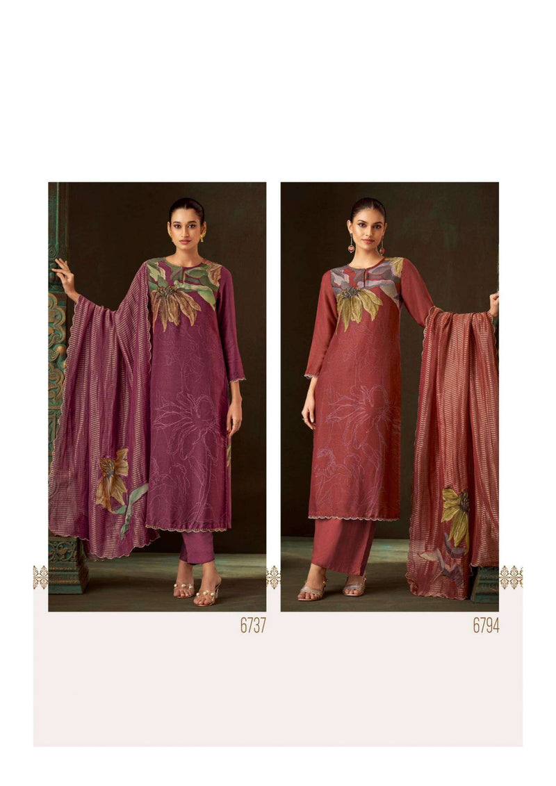 T And M Designer Sachi Viscose Simmer Digital Print Fancy Salwar Suit