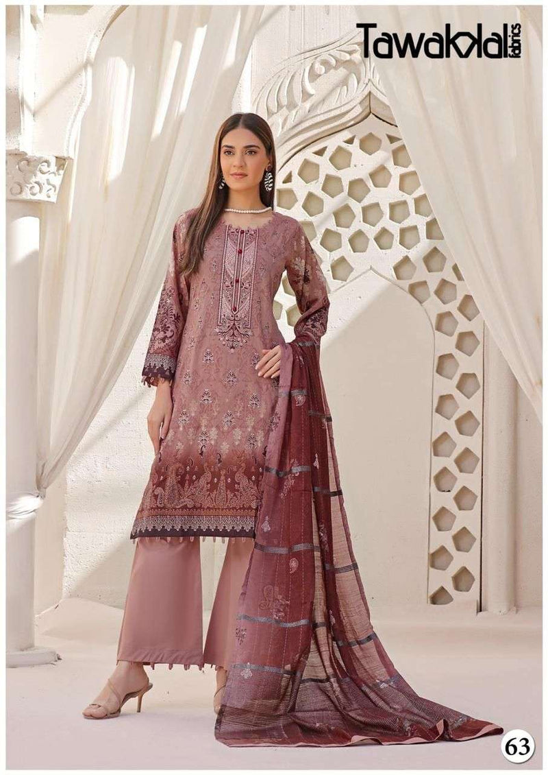 Tawakkal Mehroz Luxury Heavy Cotton Collection Vol 7 Cotton Salwar Suit