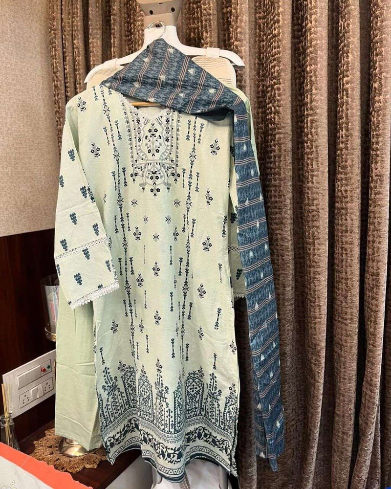 Tawakkal Mehroz Luxury Heavy Cotton Collection Vol 7 Ready Made Collection Casual Wear Kurti Combo Set