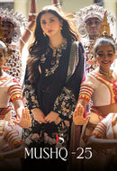 Deepsy Suits Mushq 25 Pure Cotton Embroidered Work Pakistani Suits