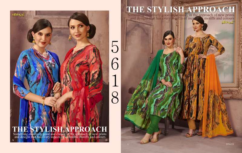 Vaishali Fashion 5900 Series Crape Digital Printed Salwar Suit