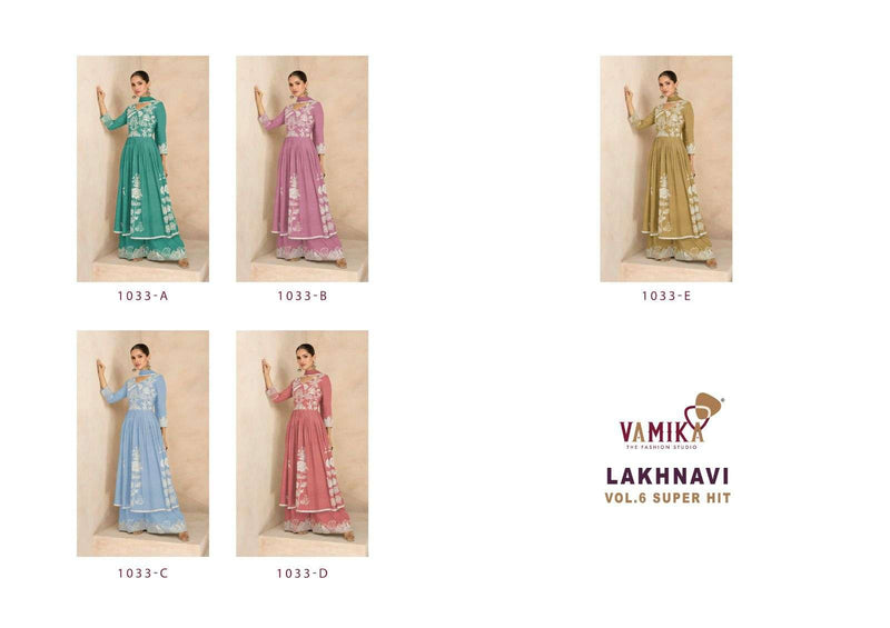 Vamika Lakhnavi Vol 6 Super Hit Vol 2 Rayon Casual Wear Kurti Set