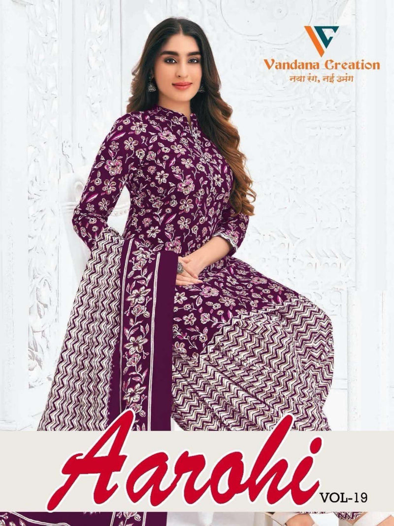 Vandana Creation Aarohi Vol 19 Cotton Daily Wear Salwar Suit