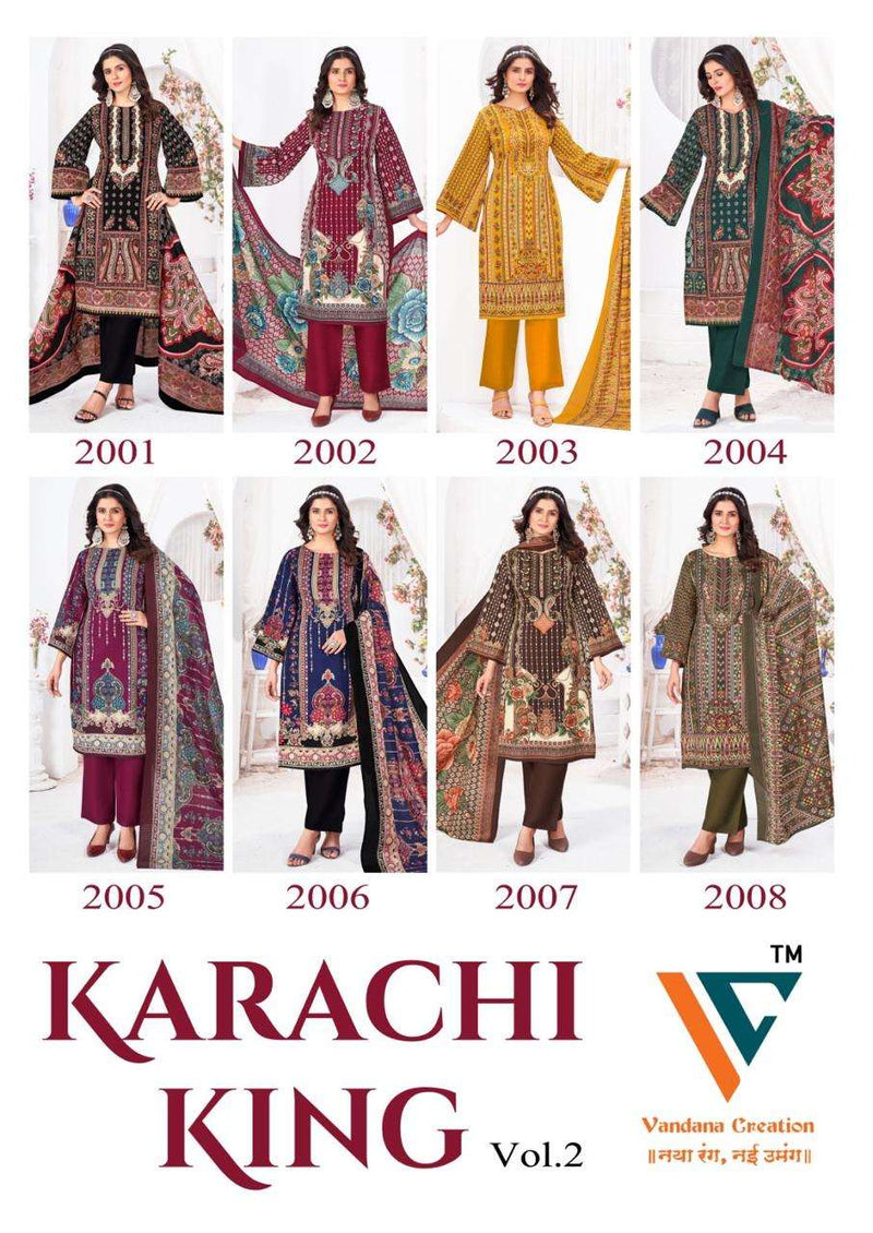 Vandana Creation Karachi King Vol 2 Cotton Daily Wear Salwar Suit