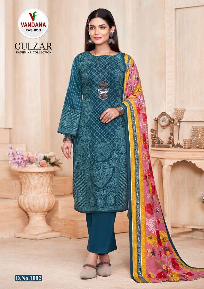 Vandana Fashion Gulzar Vol 1 Pashmina Digital Style Print Salwar Suit