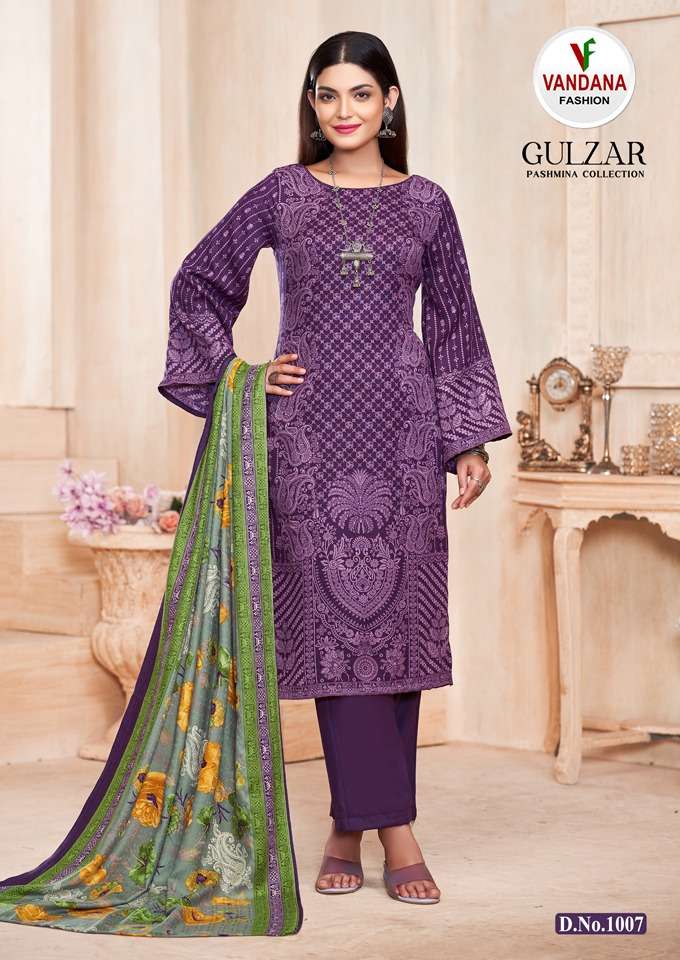 Vandana Fashion Gulzar Vol 1 Pashmina Digital Style Print Salwar Suit