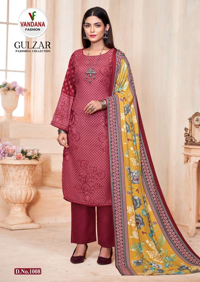 Vandana Fashion Gulzar Vol 1 Pashmina Digital Style Print Salwar Suit