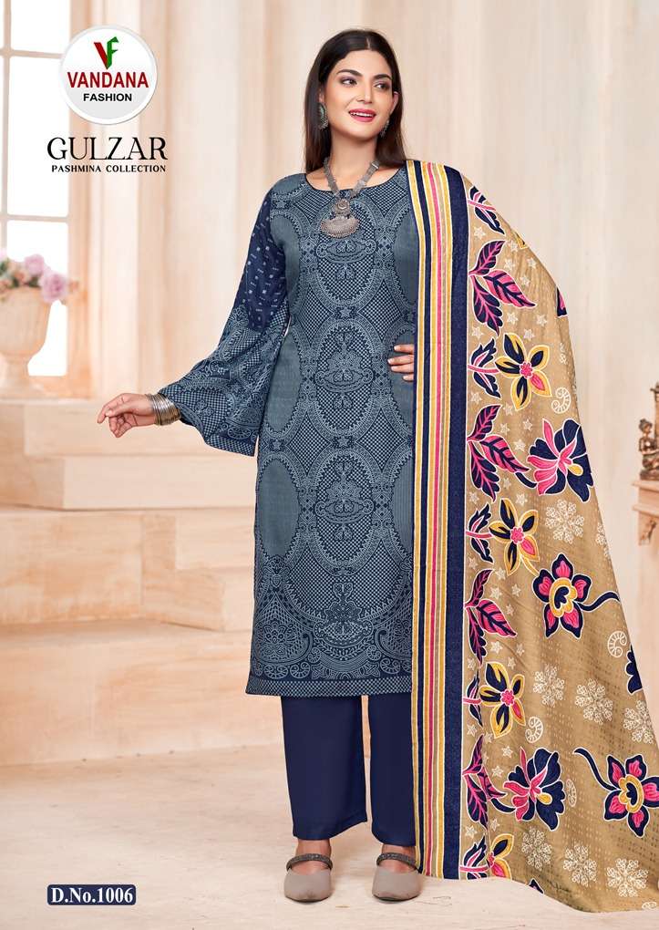 Vandana Fashion Gulzar Vol 1 Pashmina Digital Style Print Salwar Suit