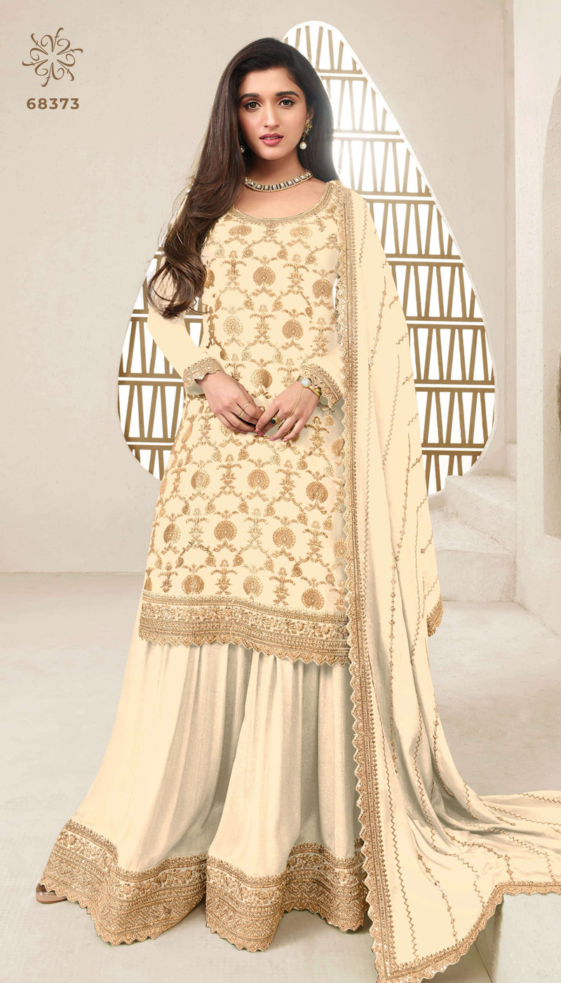 Vinay Fashion LIp Kuleesh Karva Chinon Jacquard Fancy Designer Salwar Suit