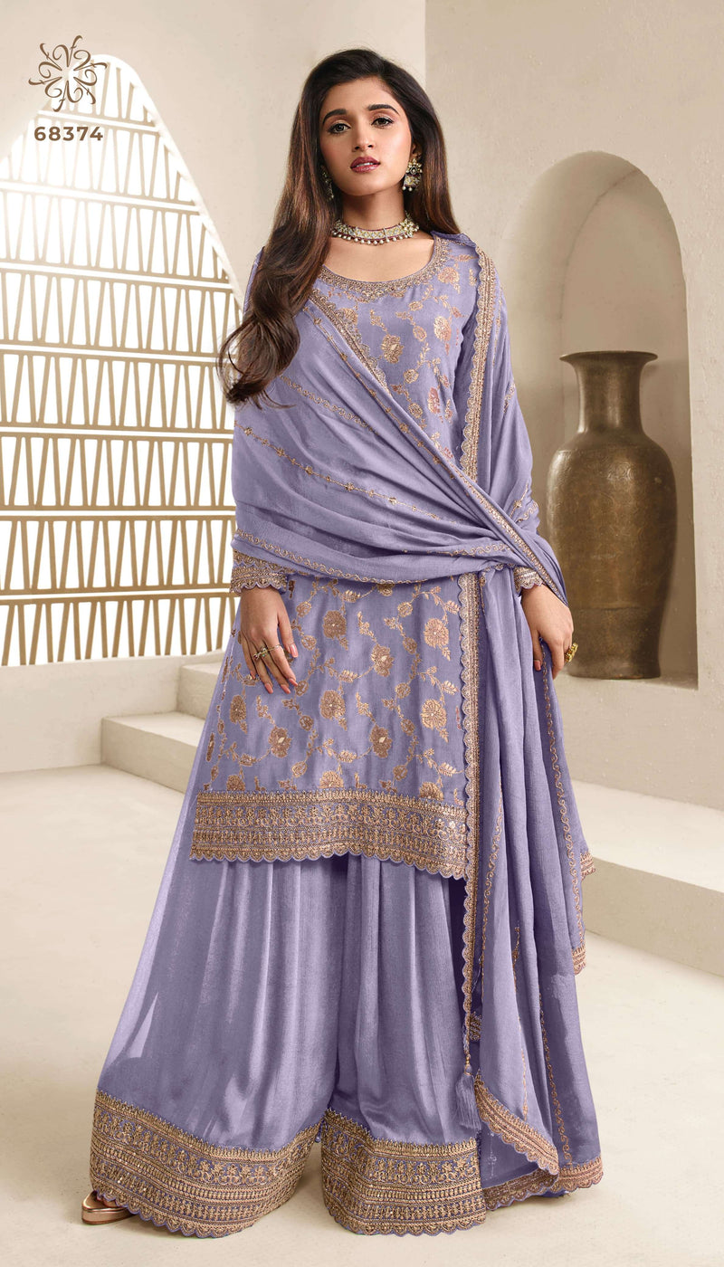 Vinay Fashion LIp Kuleesh Karva Chinon Jacquard Fancy Designer Salwar Suit