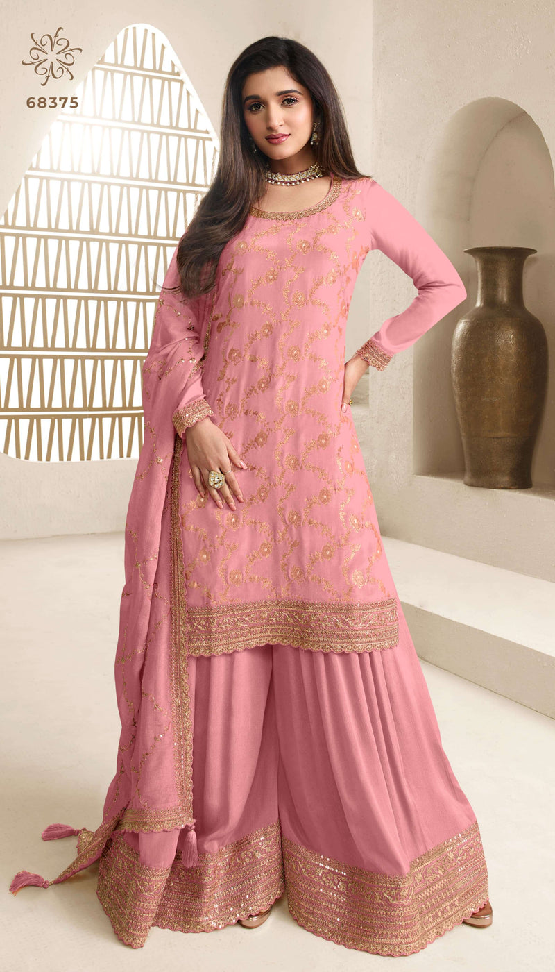 Vinay Fashion LIp Kuleesh Karva Chinon Jacquard Fancy Designer Salwar Suit