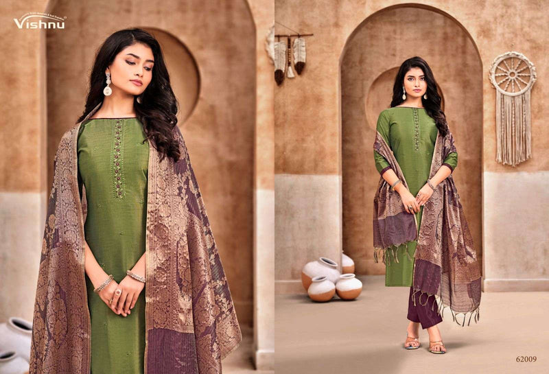 Vishnu Impex Aarohi Banarsi Silk Salwar Kameez