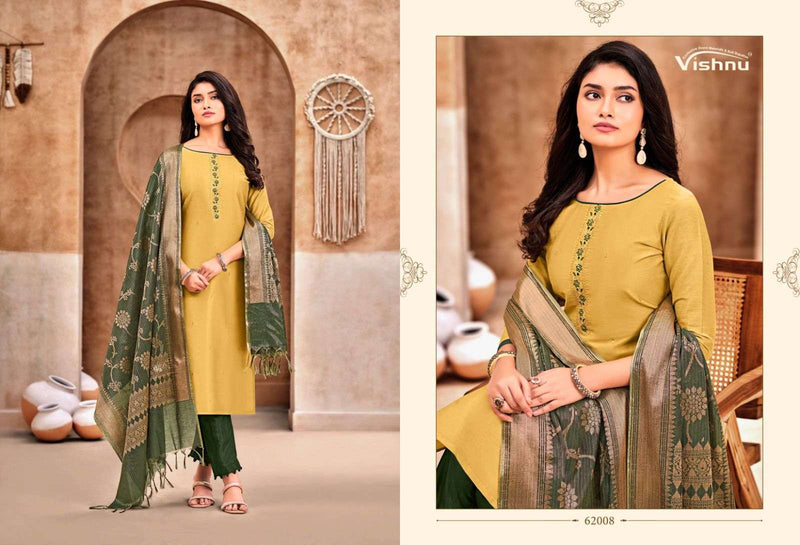 Vishnu Impex Aarohi Banarsi Silk Salwar Kameez