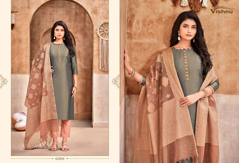 Vishnu Impex Aarohi Banarsi Silk Salwar Kameez