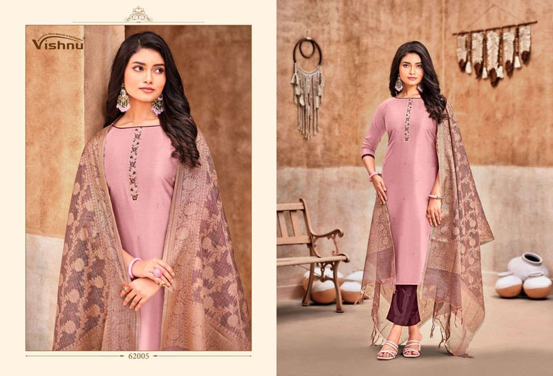 Vishnu Impex Aarohi Banarsi Silk Salwar Kameez