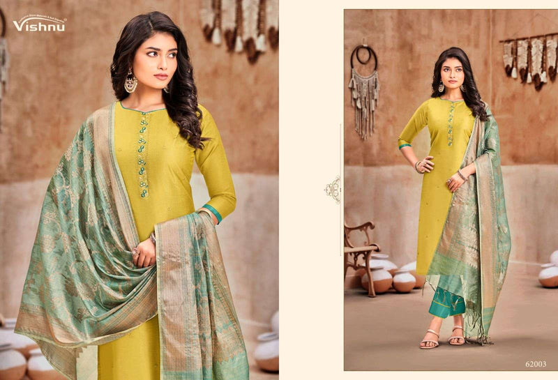 Vishnu Impex Aarohi Banarsi Silk Salwar Kameez