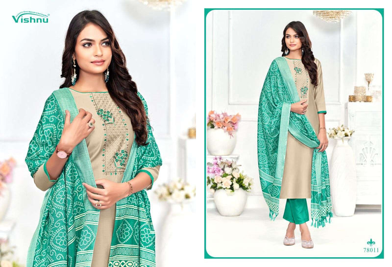 Vishnu Impex  Evanka Vol 9 Silk Fancy Salwar Suit