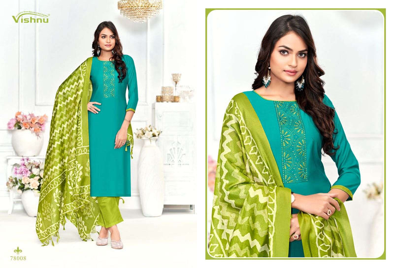 Vishnu Impex  Evanka Vol 9 Silk Fancy Salwar Suit