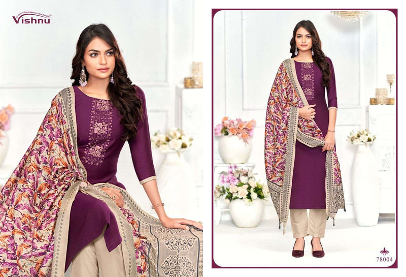 Vishnu Impex  Evanka Vol 9 Silk Fancy Salwar Suit