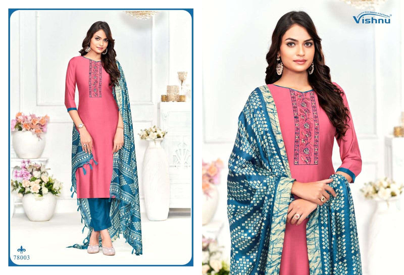 Vishnu Impex  Evanka Vol 9 Silk Fancy Salwar Suit