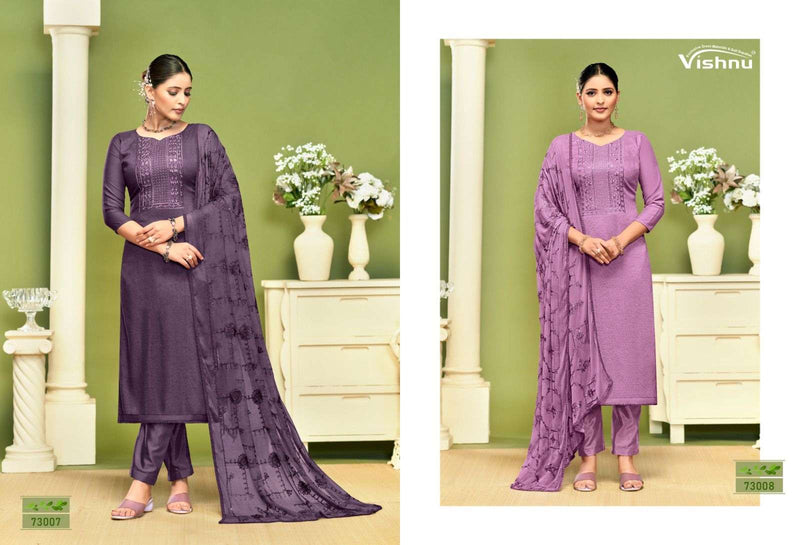 Vishnu Impex Nagina Vol 2 Chinon Silk Fancy Salwar Suit