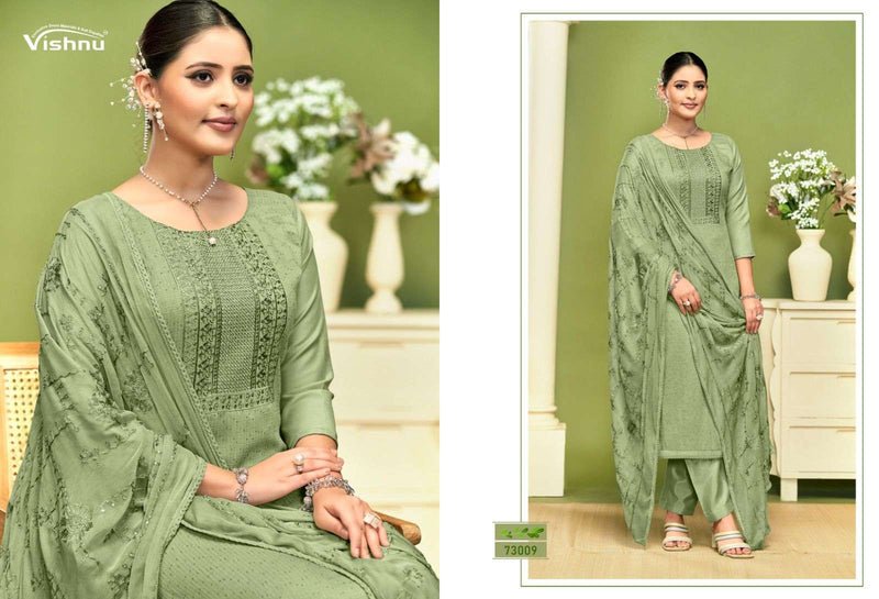 Vishnu Impex Nagina Vol 2 Chinon Silk Fancy Salwar Suit