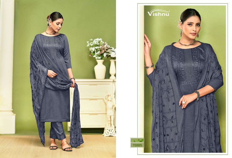 Vishnu Impex Nagina Vol 2 Chinon Silk Fancy Salwar Suit