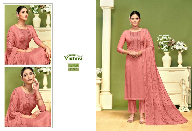 Vishnu Impex Nagina Vol 2 Chinon Silk Fancy Salwar Suit