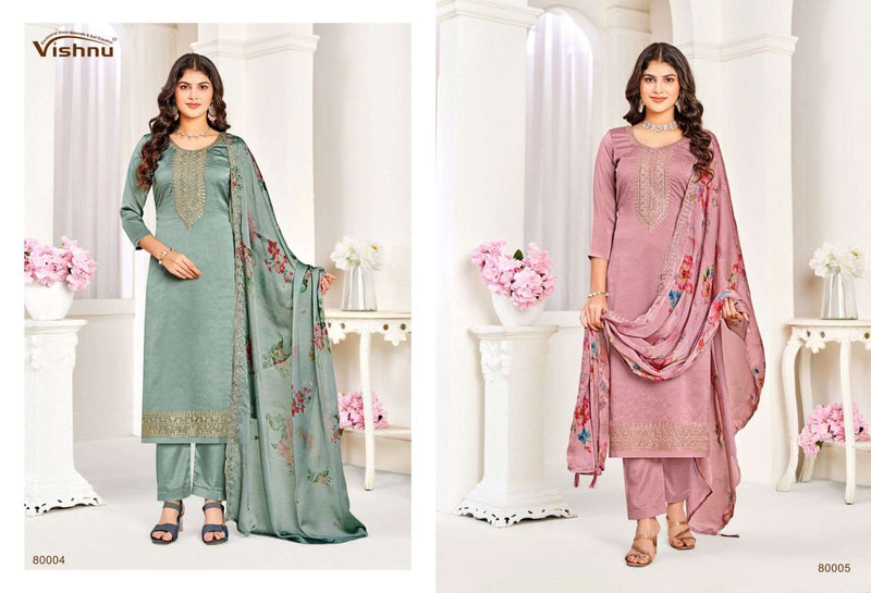 Vishnu Impex Naseeb Vol 2 Silk Designer Salwar Kameez