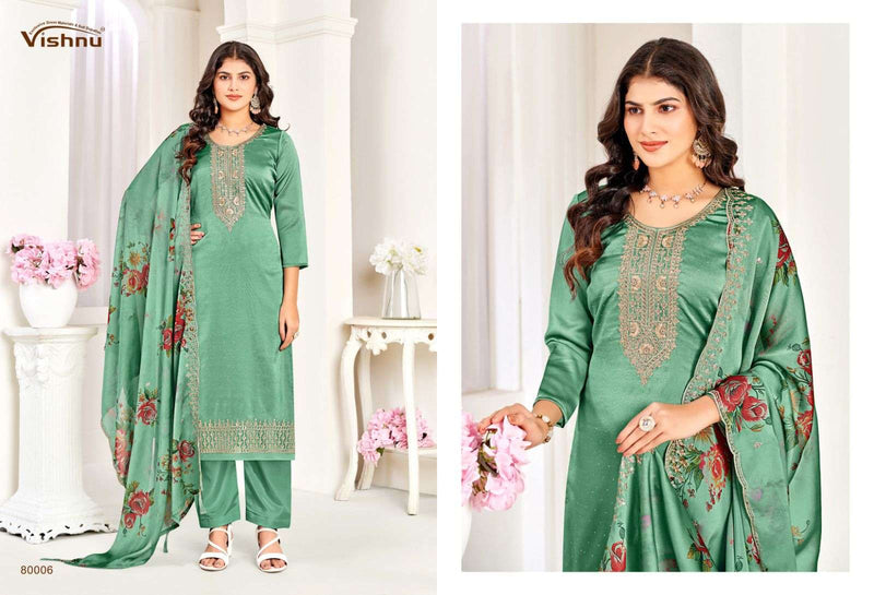 Vishnu Impex Naseeb Vol 2 Silk Designer Salwar Kameez