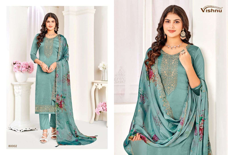 Vishnu Impex Naseeb Vol 2 Silk Designer Salwar Kameez