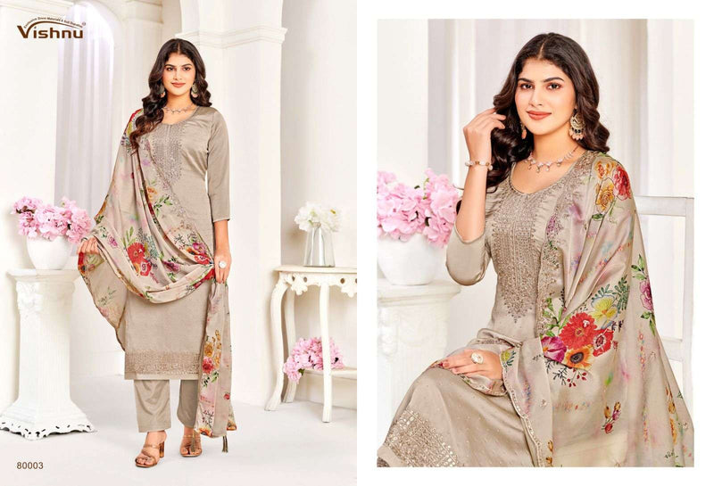 Vishnu Impex Naseeb Vol 2 Silk Designer Salwar Kameez