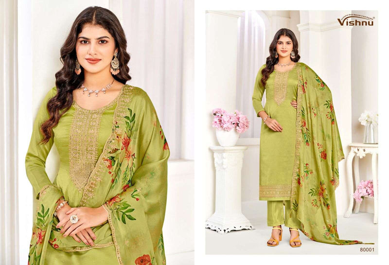 Vishnu Impex Naseeb Vol 2 Silk Designer Salwar Kameez