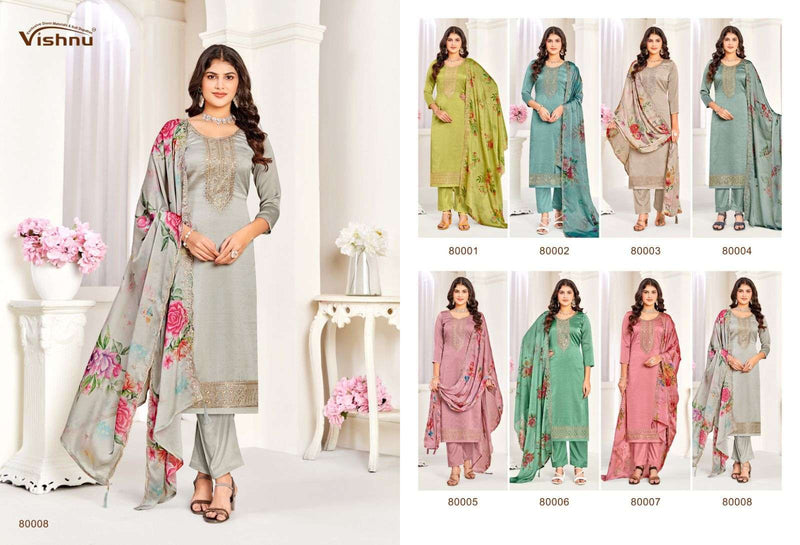 Vishnu Impex Naseeb Vol 2 Silk Designer Salwar Kameez