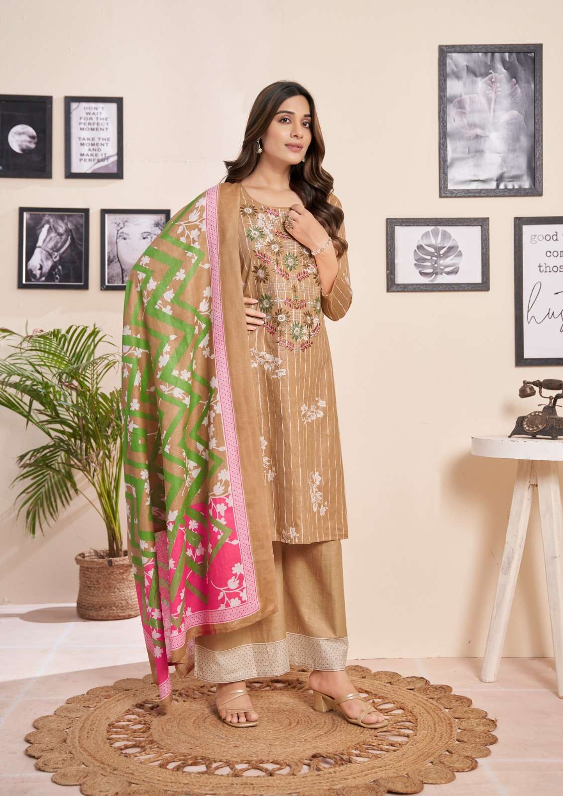 Yashika Trends Simayaa Cotton Printed Stylish Daily Wear Salwar Suit