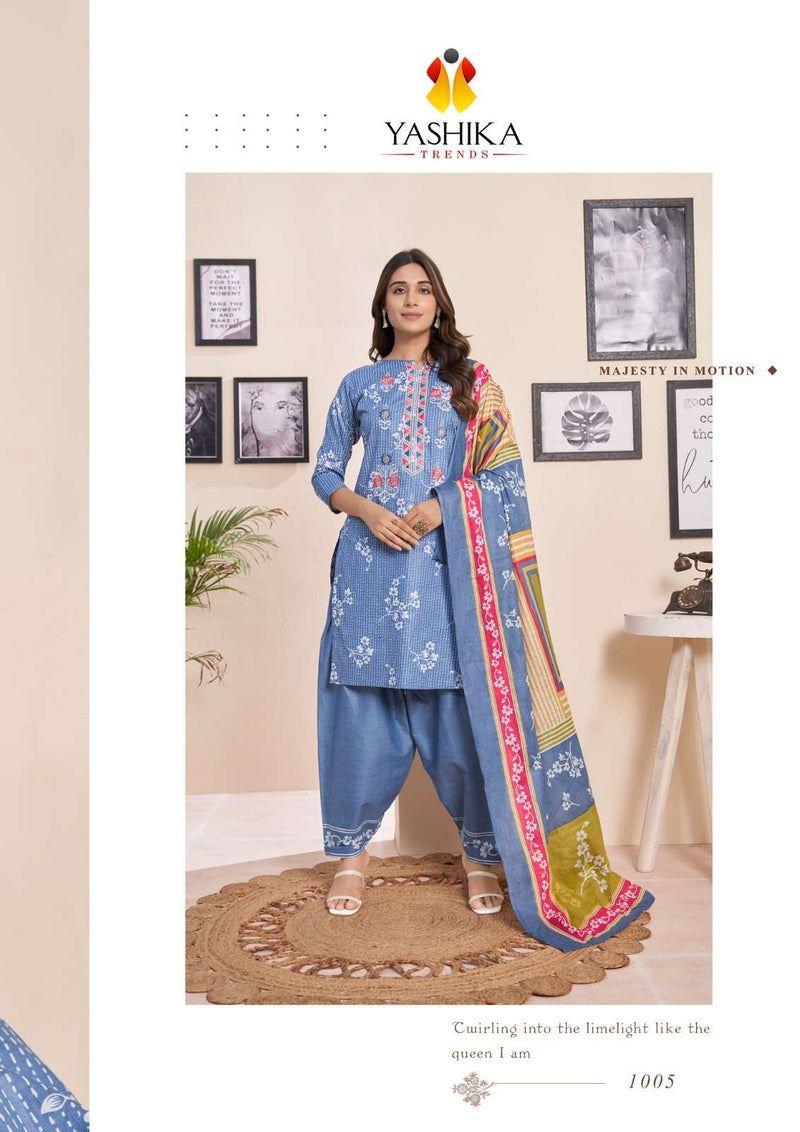 Yashika Trends Simayaa Cotton Printed Stylish Daily Wear Salwar Suit