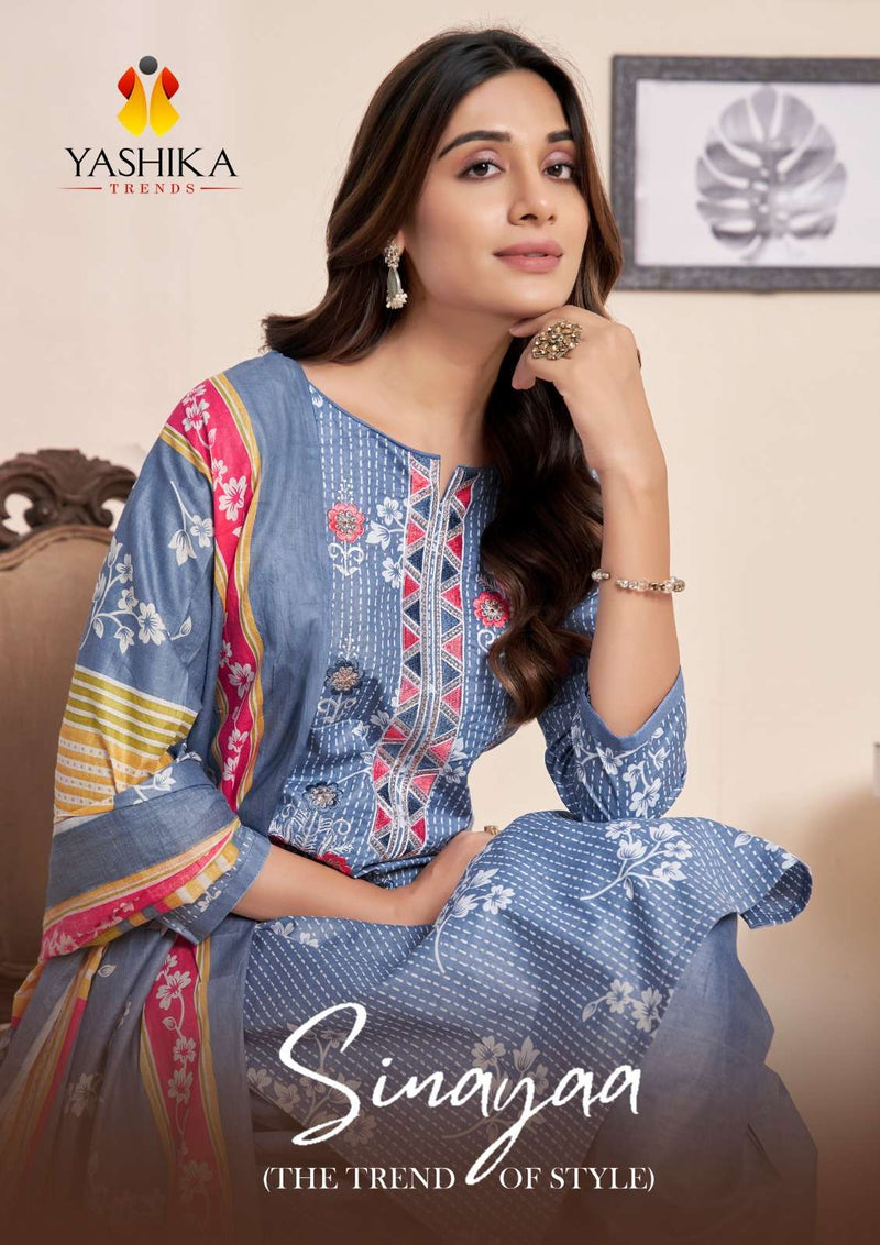 Yashika Trends Simayaa Cotton Printed Stylish Daily Wear Salwar Suit