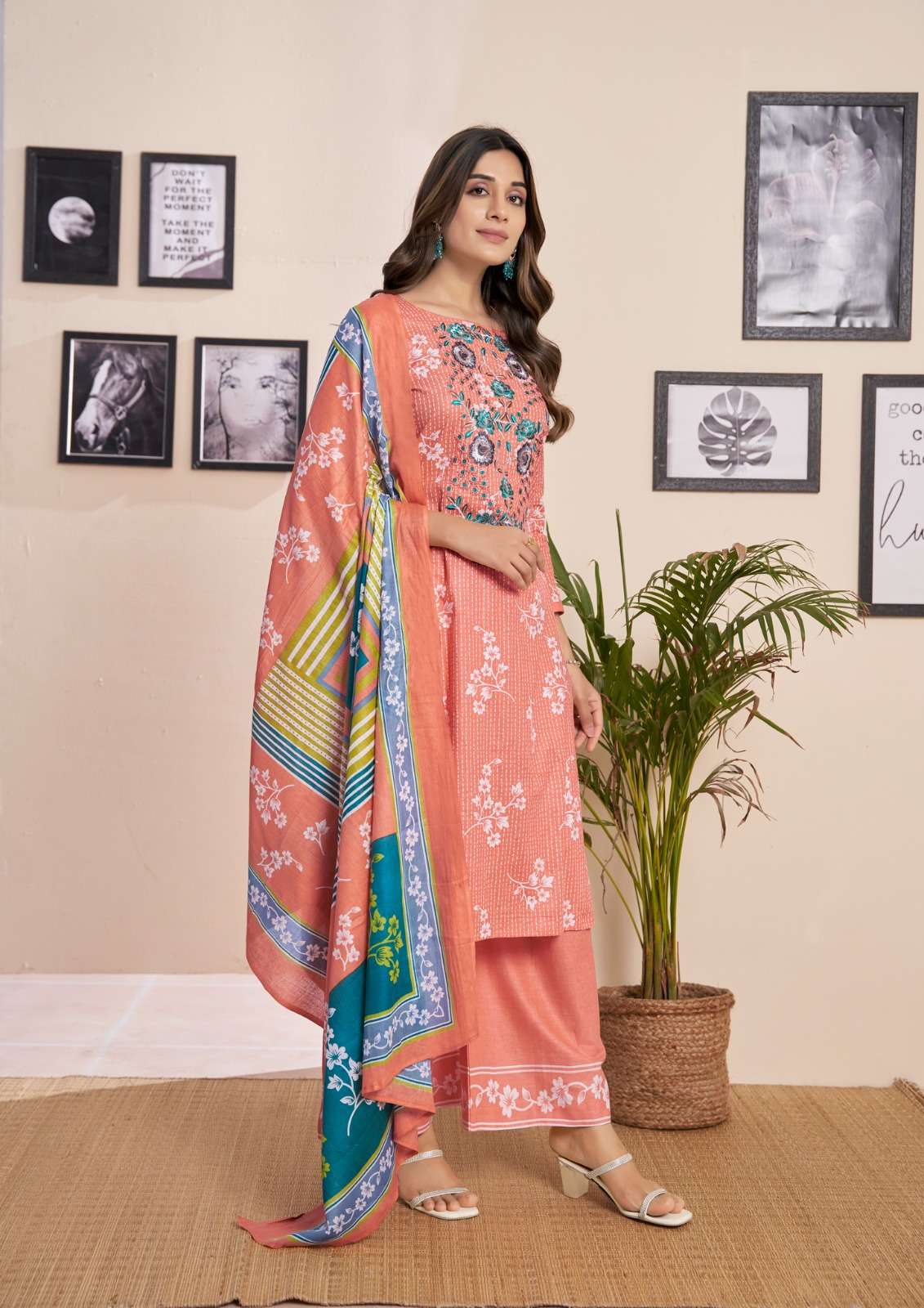 Yashika Trends Simayaa Cotton Printed Stylish Daily Wear Salwar Suit