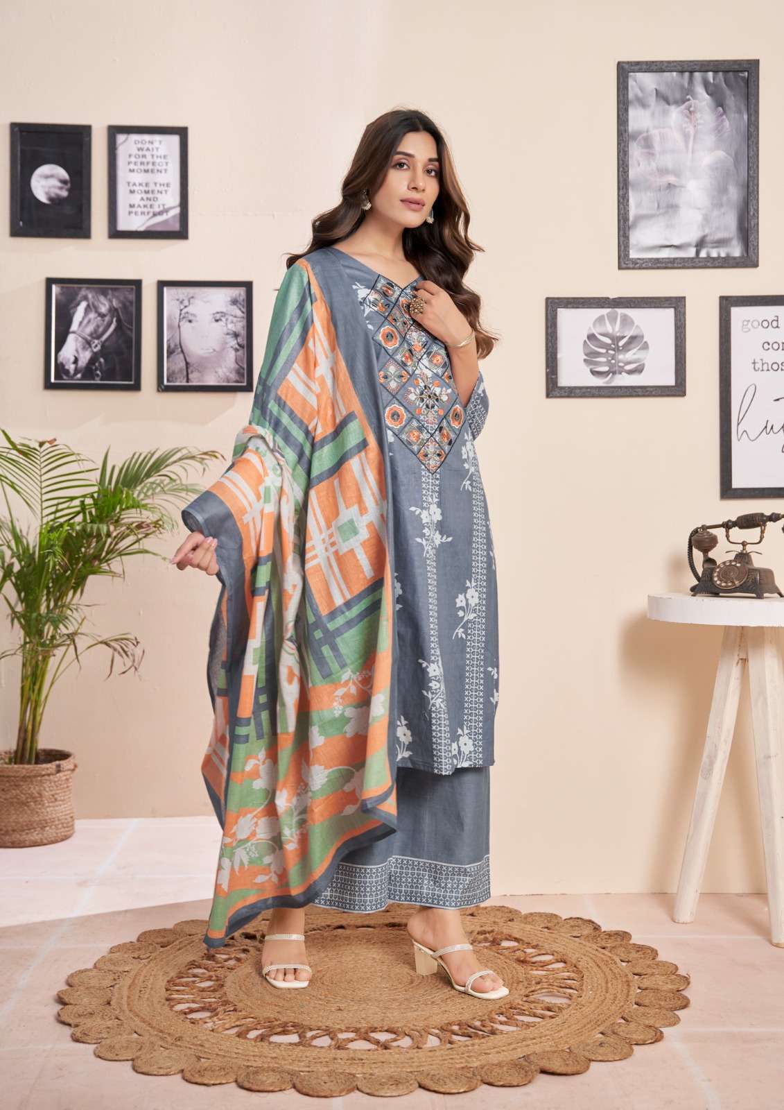 Yashika Trends Simayaa Cotton Printed Stylish Daily Wear Salwar Suit