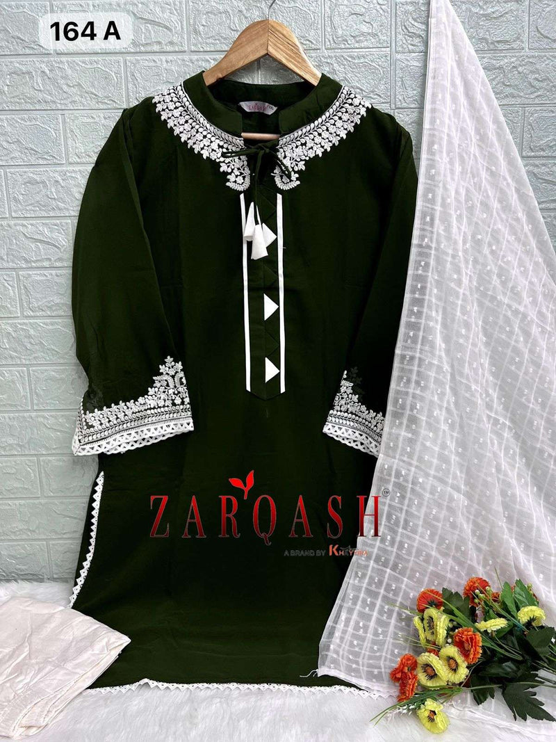 Zarqash Z 164 Georgette Beautiful Designer Pret Kurti Collection