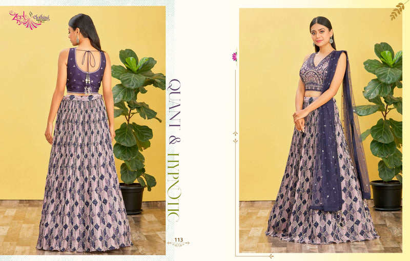 Zeel Clothing Mandakini Vol 2 Organza Designer Party Wear Lehenga Choli