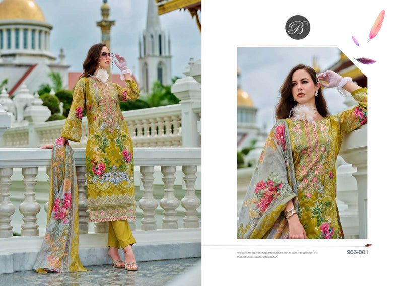 Zulfat Designer Suits Al Marina Cotton Digital Print Heavy Embroidery Fancy Suit