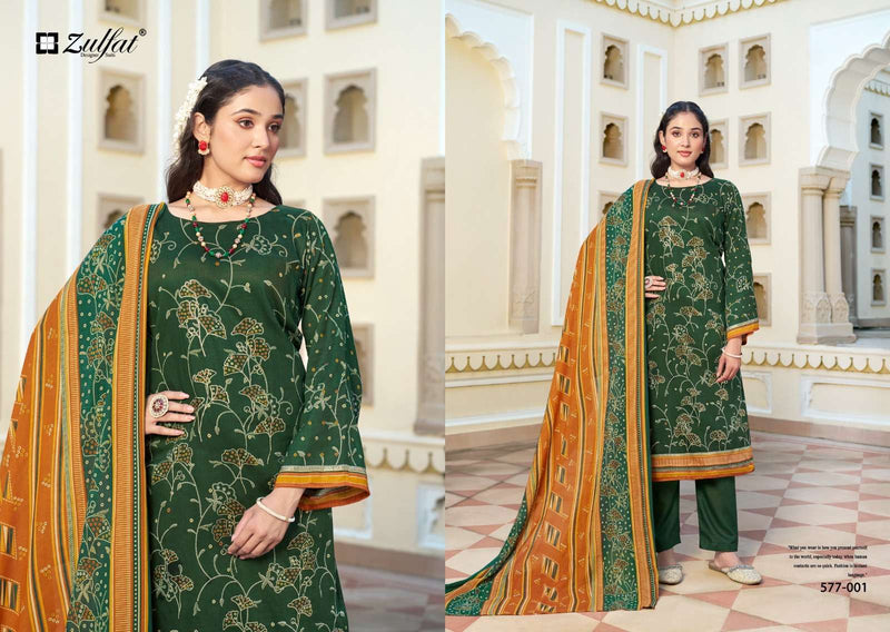 Zulfat Designer Suits Razia Jam Cotton Daily Wear Fancy Suit