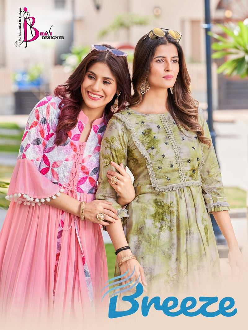 Bhavi Designer Breeze Vol 1 Fancy Designer Partywear kurti