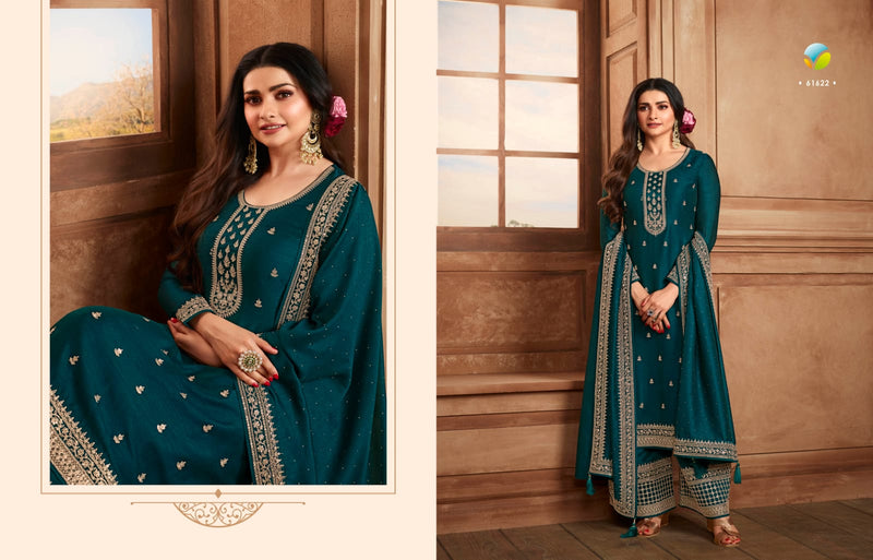 Vinay Fashion Kaseesh Shaheen Vol 3 Hit List Embroidered Silk Georgette Partywear Designer Salwar Suit