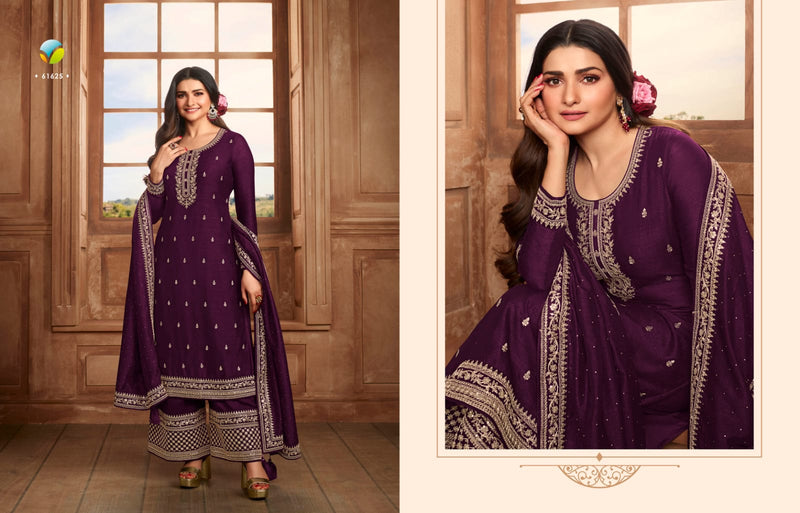 Vinay Fashion Kaseesh Shaheen Vol 3 Hit List Embroidered Silk Georgette Partywear Designer Salwar Suit