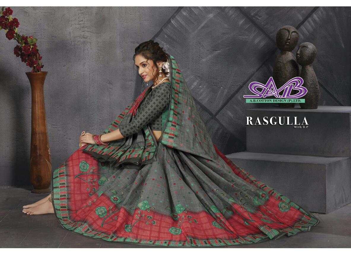 A B Cotton Rasgulla Mulmul Cotton Heavy Quality Fency Designer Saree