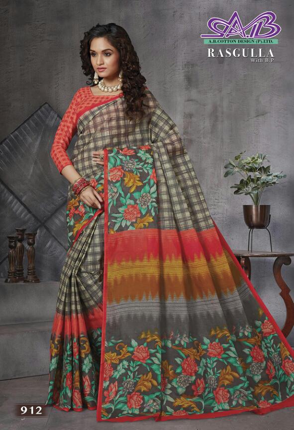 A B Cotton Rasgulla Mulmul Cotton Heavy Quality Fency Designer Saree