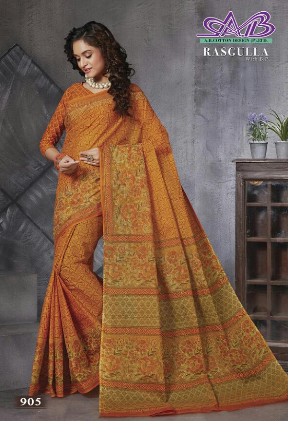 A B Cotton Rasgulla Mulmul Cotton Heavy Quality Fency Designer Saree