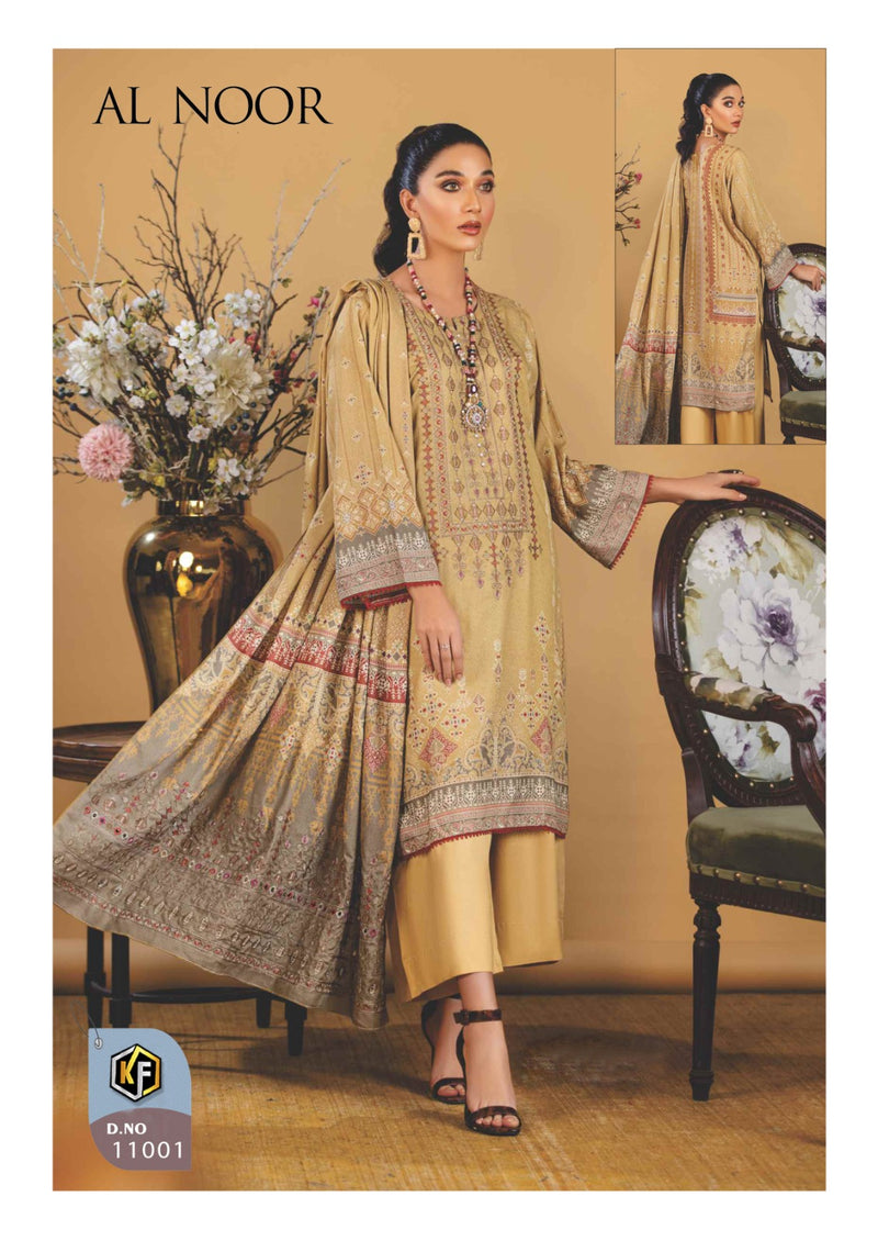 Keval Fab Al Noor Vol 11 Heavy Cotton Print Karachi Printed Designer Salwar Kameez